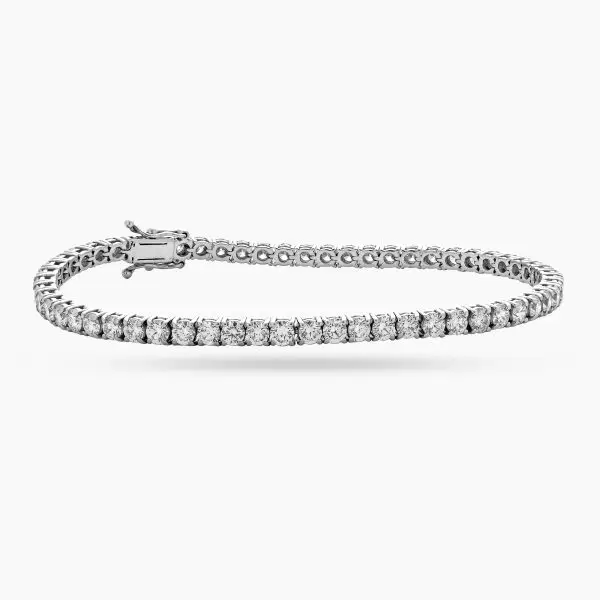 Tennis Bracelet White Diamonds
