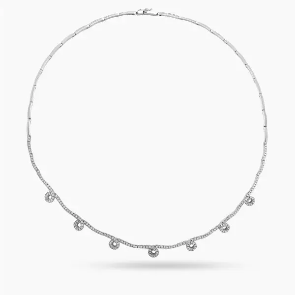 Diamond Knots Necklace