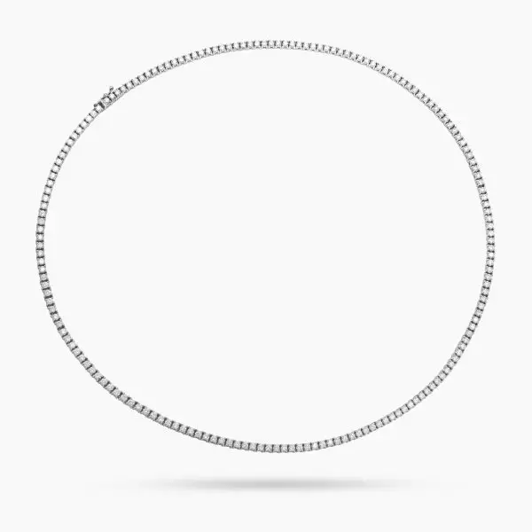 Tennis Collier White Diamonds