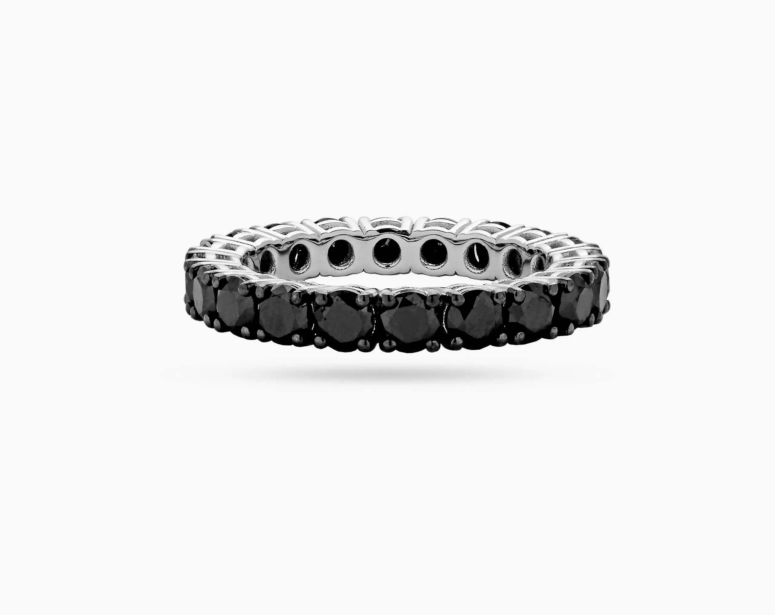 Eternity Band Black Diamonds