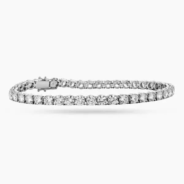 Tennis Bracelet White Diamonds High Jewellery