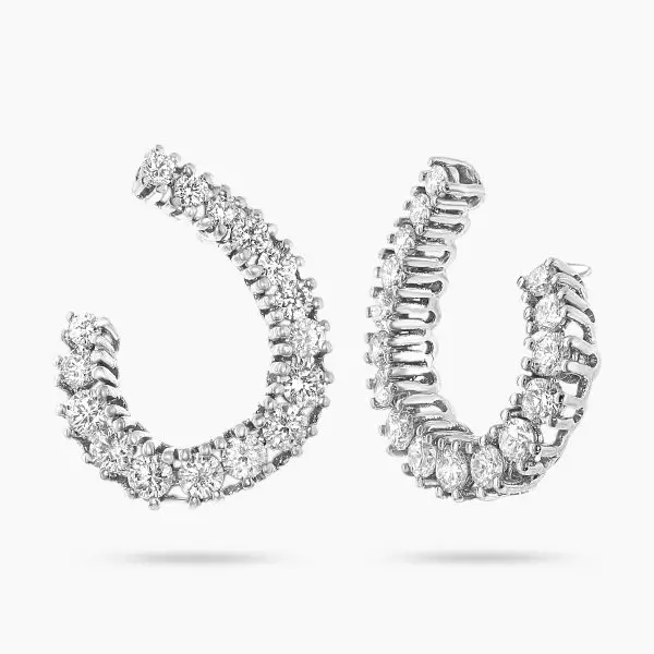 Comma Diamond Earrings