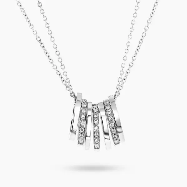 Pendant with 7 (Diamond) Rings