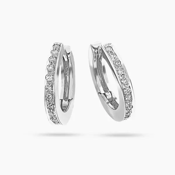 Pavé Diamond Earrings