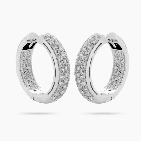 Pavé Diamond Earrings